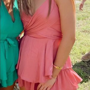 Hello molly blush romper